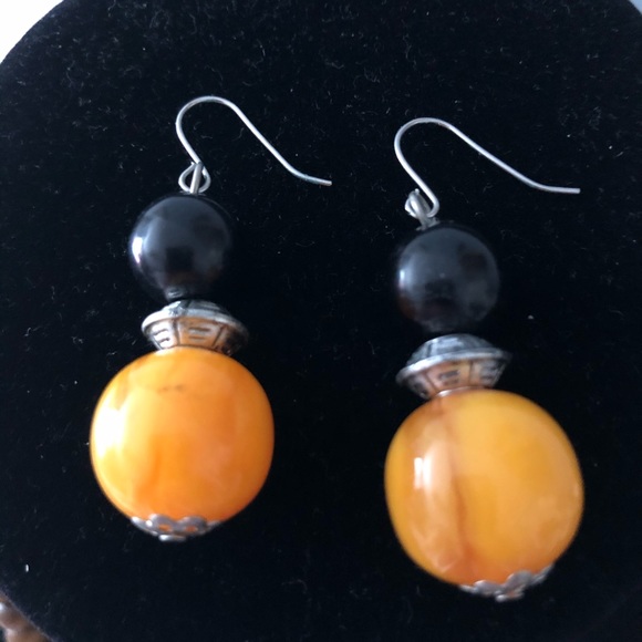 Reversible Necklace and Earrings - Picture 3 of 7